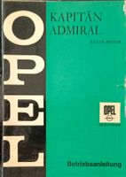 Betriebsanleitung - Opel Kapitän Admiral