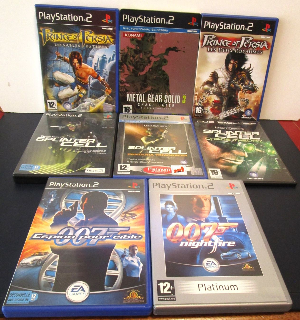 Spiele: 8 JEUX POUR PLAYSTATION PS2 – Gebraucht aus Chêne-Bourg von breno56 1
