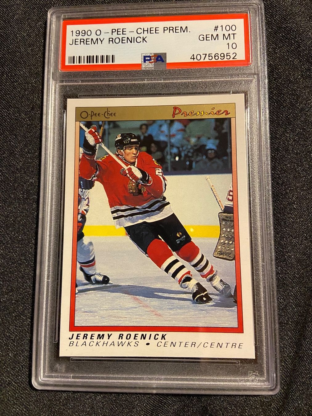 NHL Sammelbilder & Trading cards: NHL OPC Jeremy Roenick , PSA 10 – Gebraucht aus Mettmenstetten von Pimplzwrg