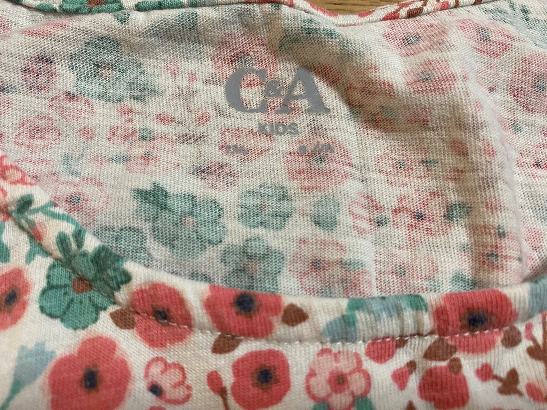 C&A Vestiti & Gonne: Kleid, C&A, Gr. 134 – Usato da Oberkirch LU venduto da HubRen 1