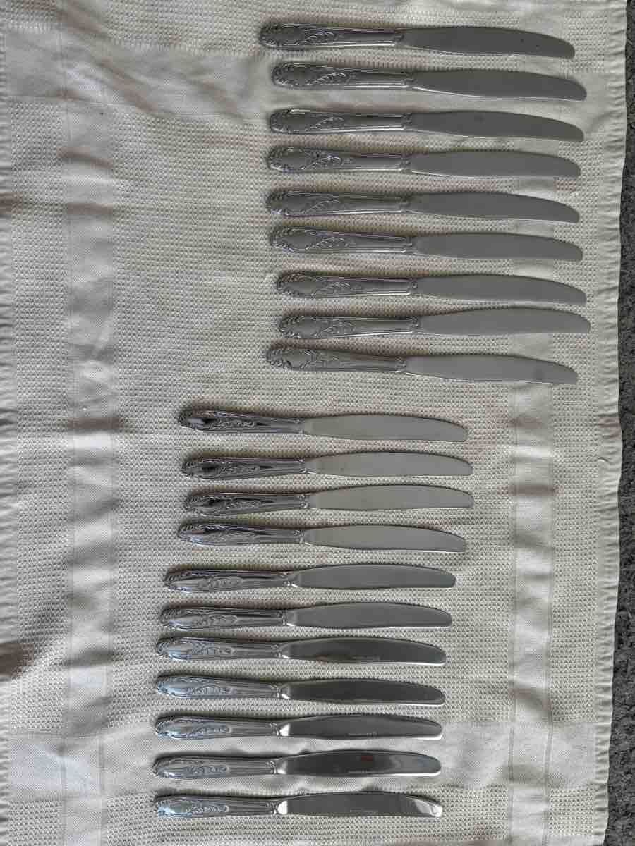 Set di posate: Besteckset K.W.V. rostfrei versilbert – Nuovo (secondo la descrizione) da Reinach BL venduto da Delonie 5