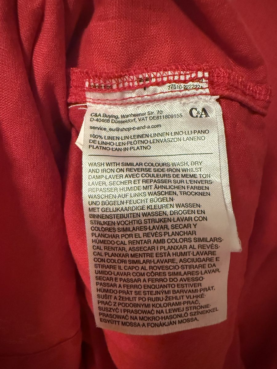 C&A Blusen: C&A Bluse rot Gr. 42 – Gebraucht aus Kloten von ble_78dj 6