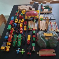 Grand set rails en bois BRIO