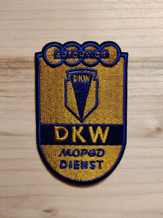 Aufnäher Badge Patch Mofa Töffli Sachs DKW MOPED DIENST | Kaufen Auf ...