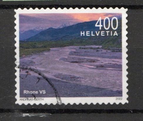 Tous les timbres: 2022 - Schweizer Flusslandschaften - Rohne – D'occasion à Schaffhausen par poststamp