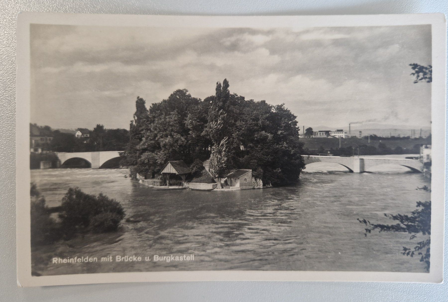 Ansichtskarten: Rheinfelden mit Brücke & Burgkastell! – Neu (gemäss Beschreibung) aus Melchnau von Fishel