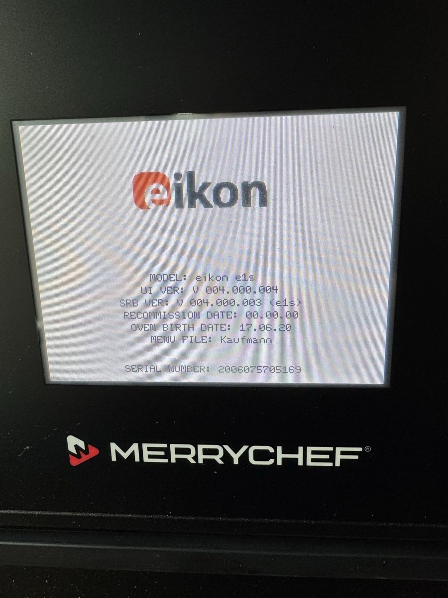 Forni: Merrychef Eikon e1s – Usato da Aarau venduto da Moresport 1