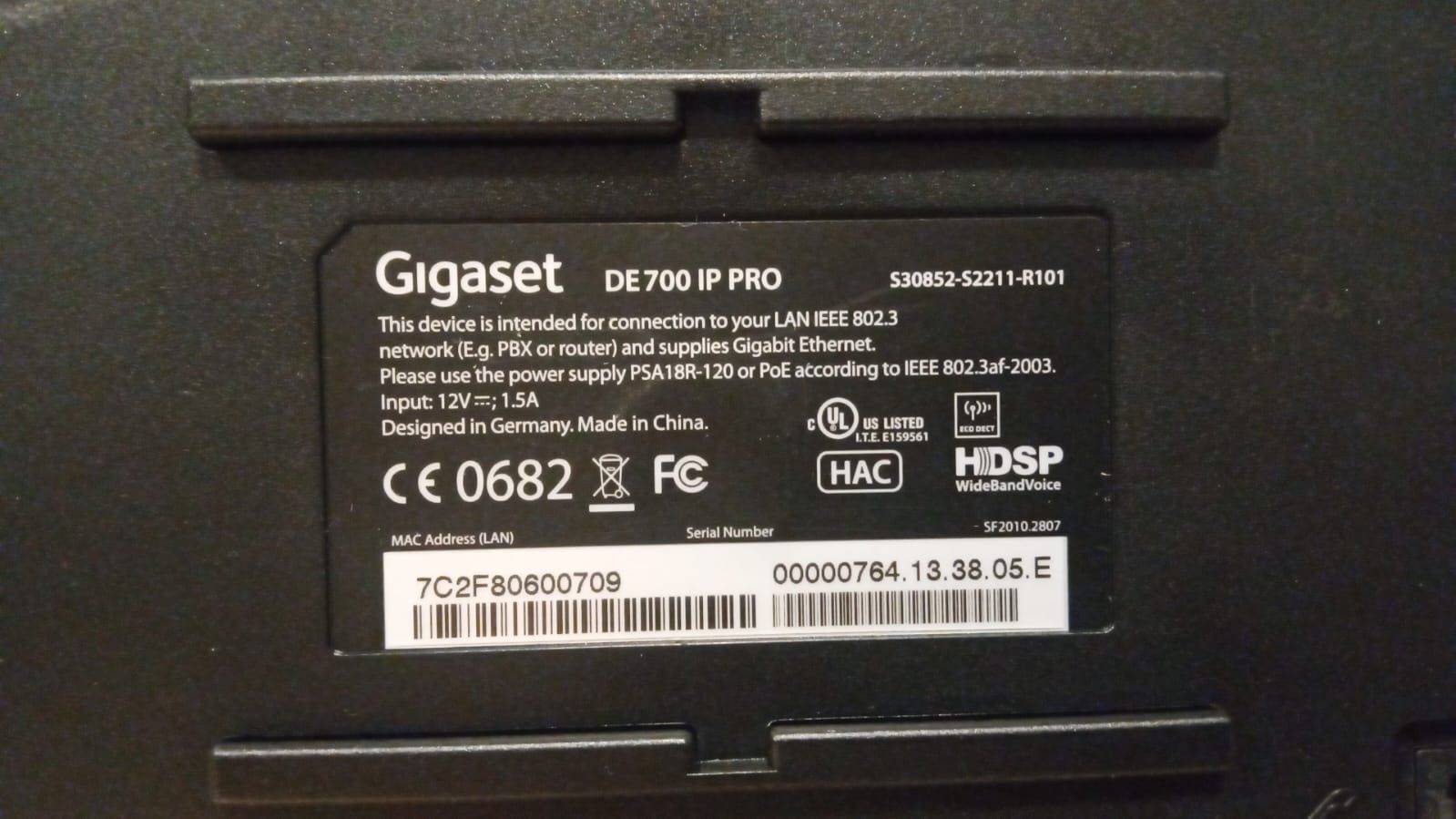 Gigaset DE700 IP PRO Téléphone de bureau (Gebraucht) in Torgon für CHF ...