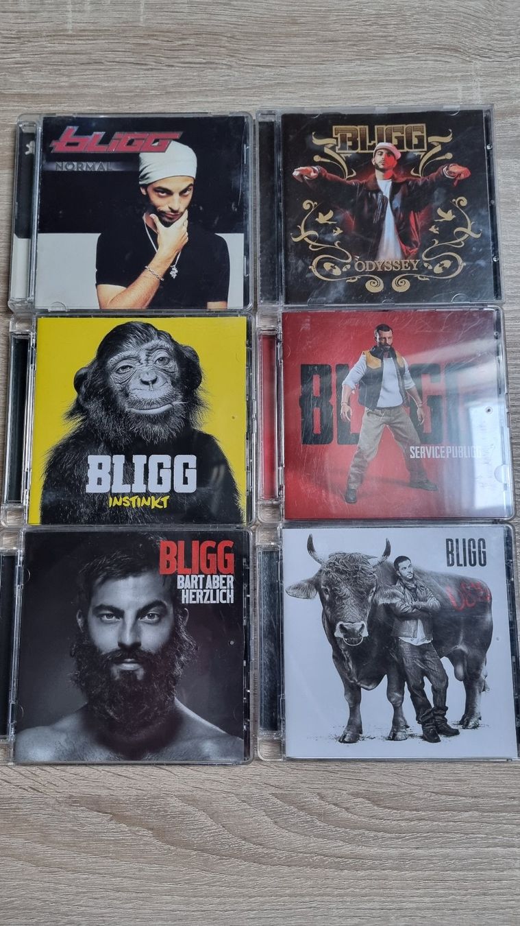 CD: Bligg Paket 6 CDs – Usato da Hagenbuch ZH venduto da lecterr55