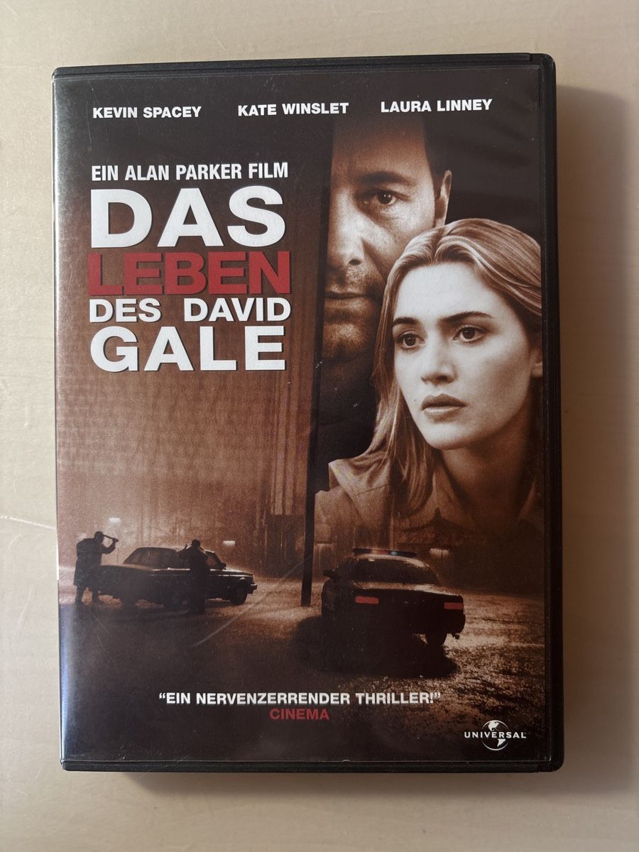 Tutti i DVDs: Das Leben des David Gale  – Usato da Ruswil venduto da Slivio_