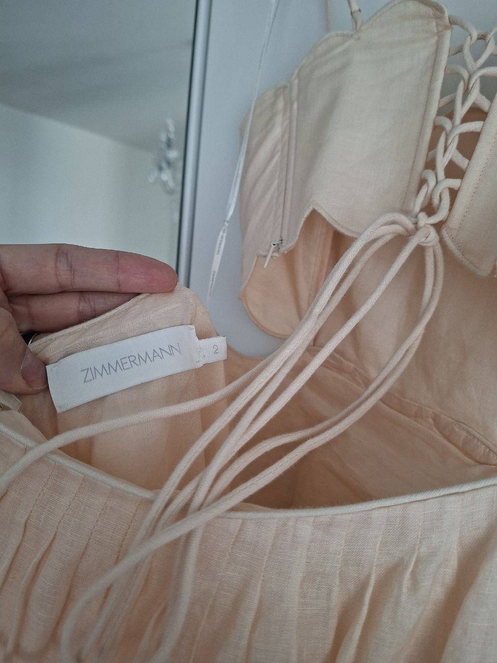 Zimmermann Vestiti: Zimmermann Scallop Midi Leinendress – Nuovo (secondo la descrizione) da Riehen venduto da jlj_st82 4