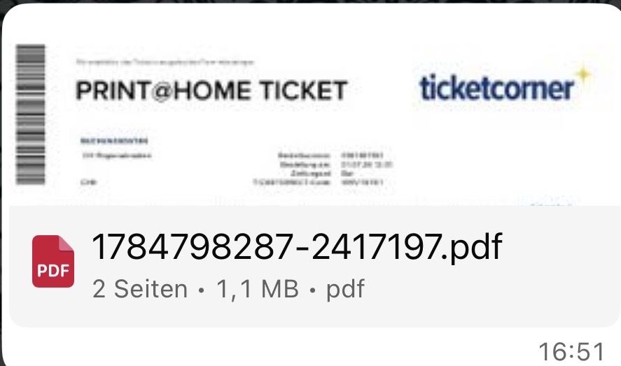 Biglietti: 2 Tickets Heitere Freitag – Nuovo e nell'imballaggio originale da Willisau venduto da Corinne785