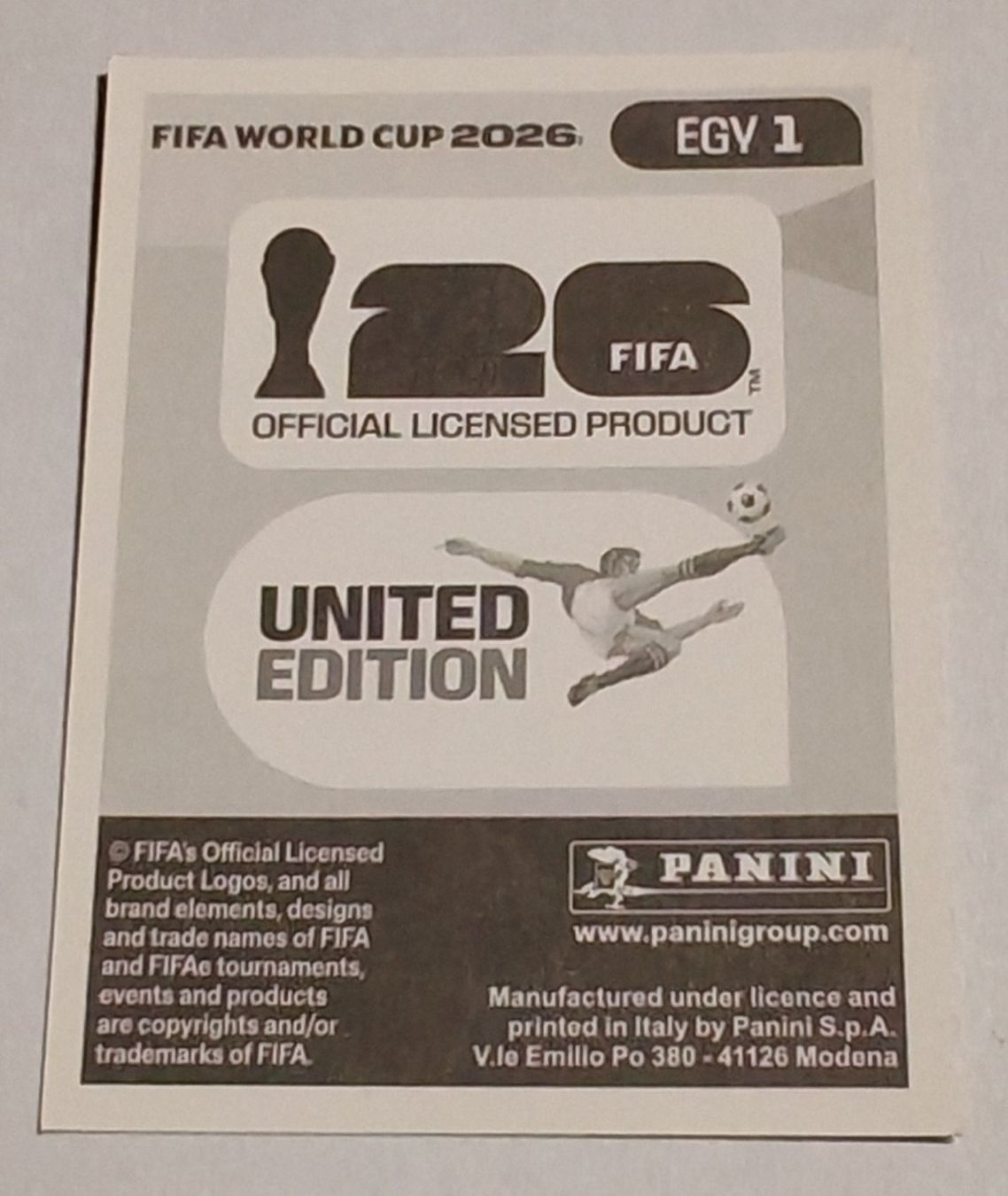 Panini Carte collezionabili: Wappen Aegypten - EGY 1 – Nuovo (secondo la descrizione) da Rietheim venduto da Squaley 1