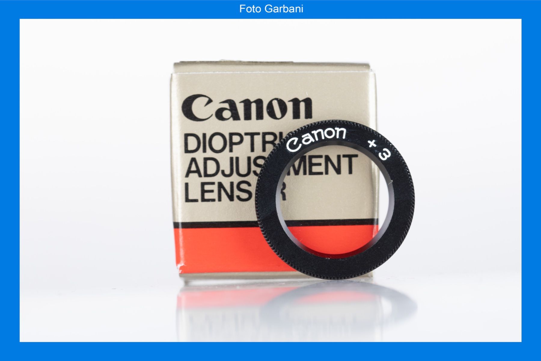 Placchette & Badge: Canon Dioptric Adjustment Lens R – Usato da Muralto venduto da FotoGarbani