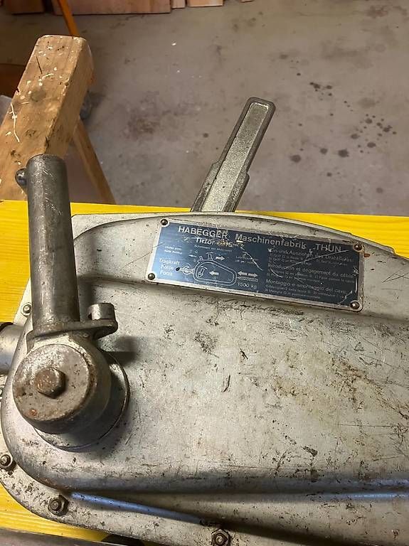 Altro per stoccaggio & trasporto: Habegger Seilzug Seilwinde – Usato da Masein venduto da kingcobra76 1