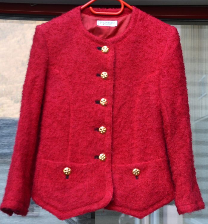 Veste St. John's Bay En Laine - Taille 14 - Noir - Occasion En Parfait État