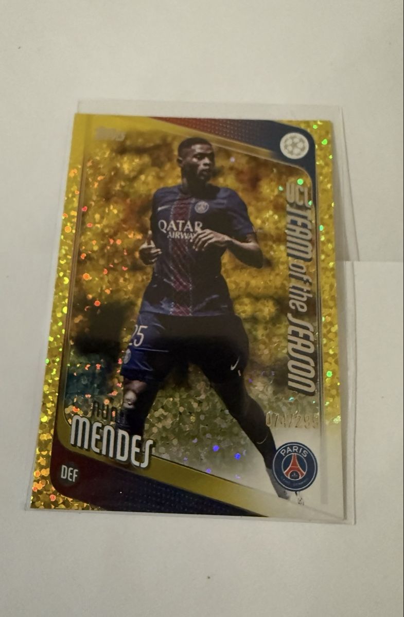 Topps Carte collezionabili: Topps Nuno Mendes /299 – Nuovo e nell'imballaggio originale da Fribourg venduto da dio_r2bh