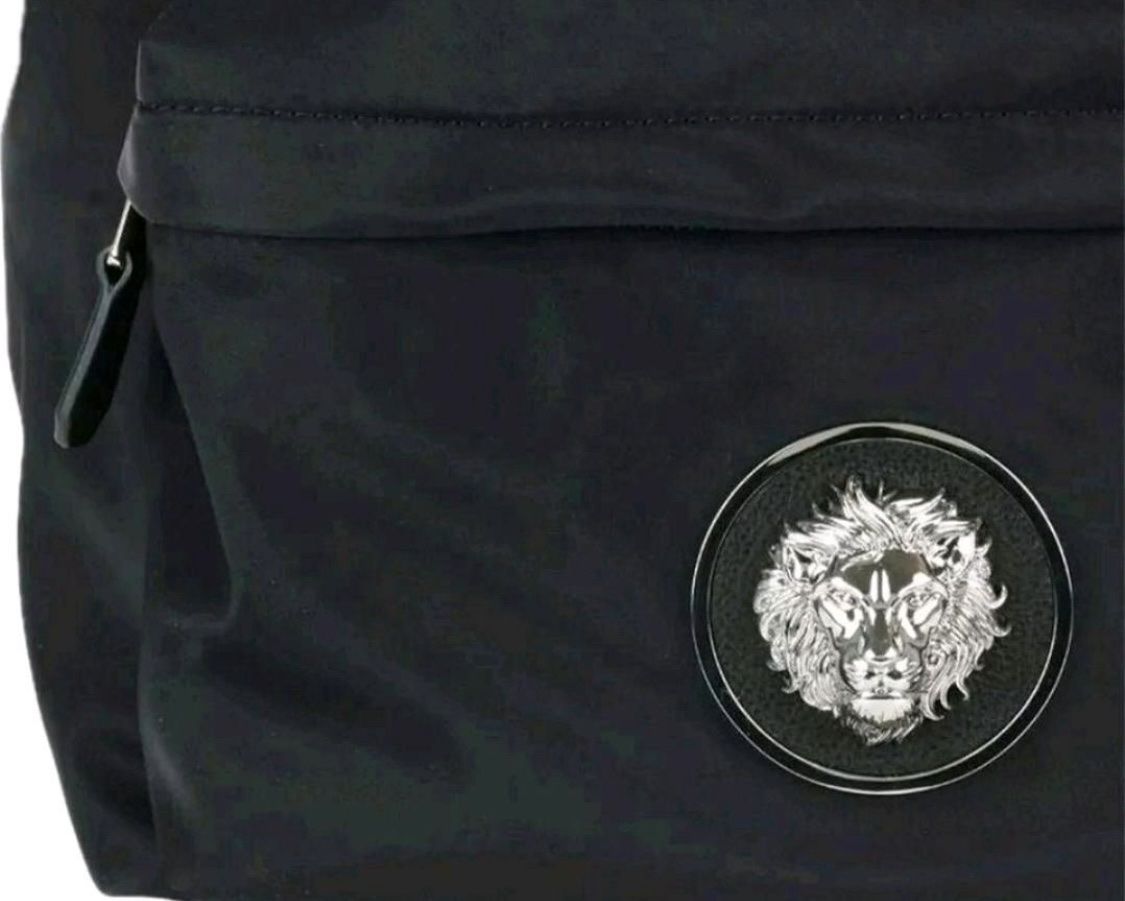 Versace Zaini: Versus Versace Rucksack schwarz silber Logo – Nuovo (secondo la descrizione) da Winterthur venduto da chiaraelisa93 2