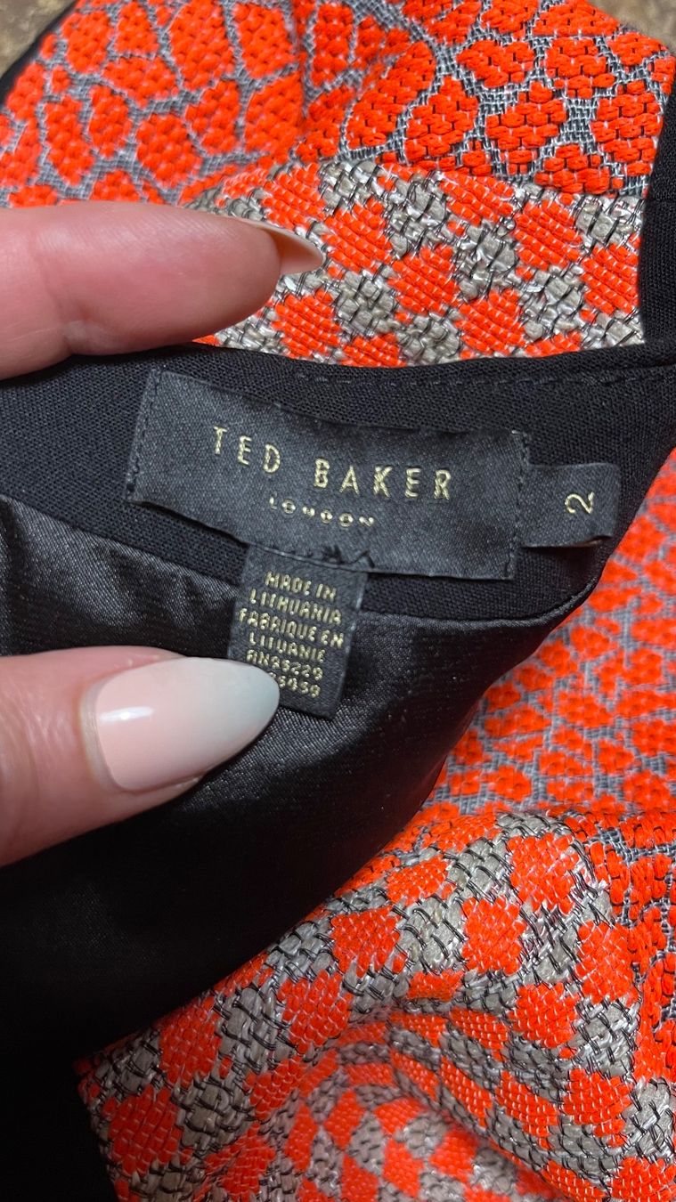 Ted Baker Kleider: Ted Baker abito da sera-S/M-Tweed 👌chic e particolare – Neu (gemäss Beschreibung) aus Gordevio von LanaZimm 5