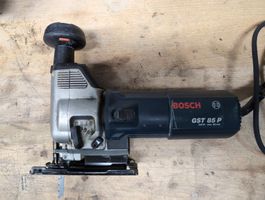 Bosch Stichsäge GST 85 P gebraucht 580W 85mm Schnitttiefe.