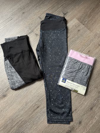 3 x Sport-Hosen Girls, Gr 170/176 & Gr S