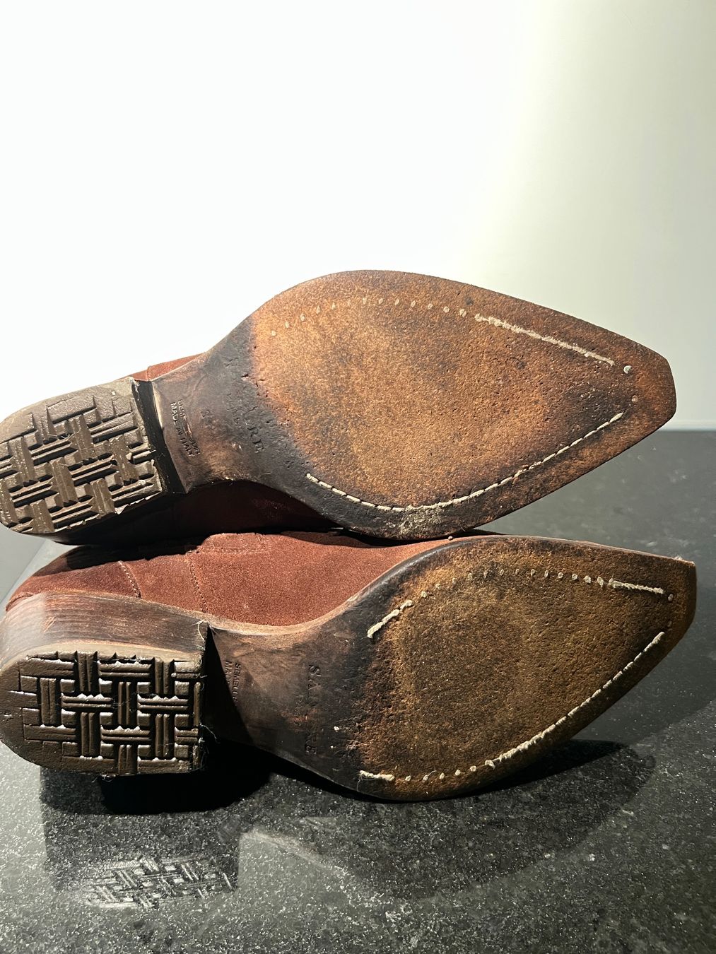 Scarpe da donna: Braune Wildleder Stiefeletten, Gr. 39! – Usato da Illnau venduto da Michele0210_ 3