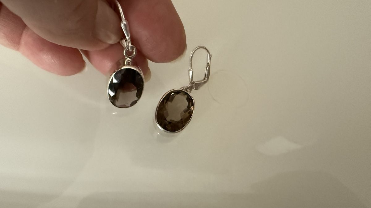 Orecchini pendenti & Orecchini a lobo: Rauchquarz Silberohrringe – Nuovo e nell'imballaggio originale da Ebikon venduto da Leonidas2 7