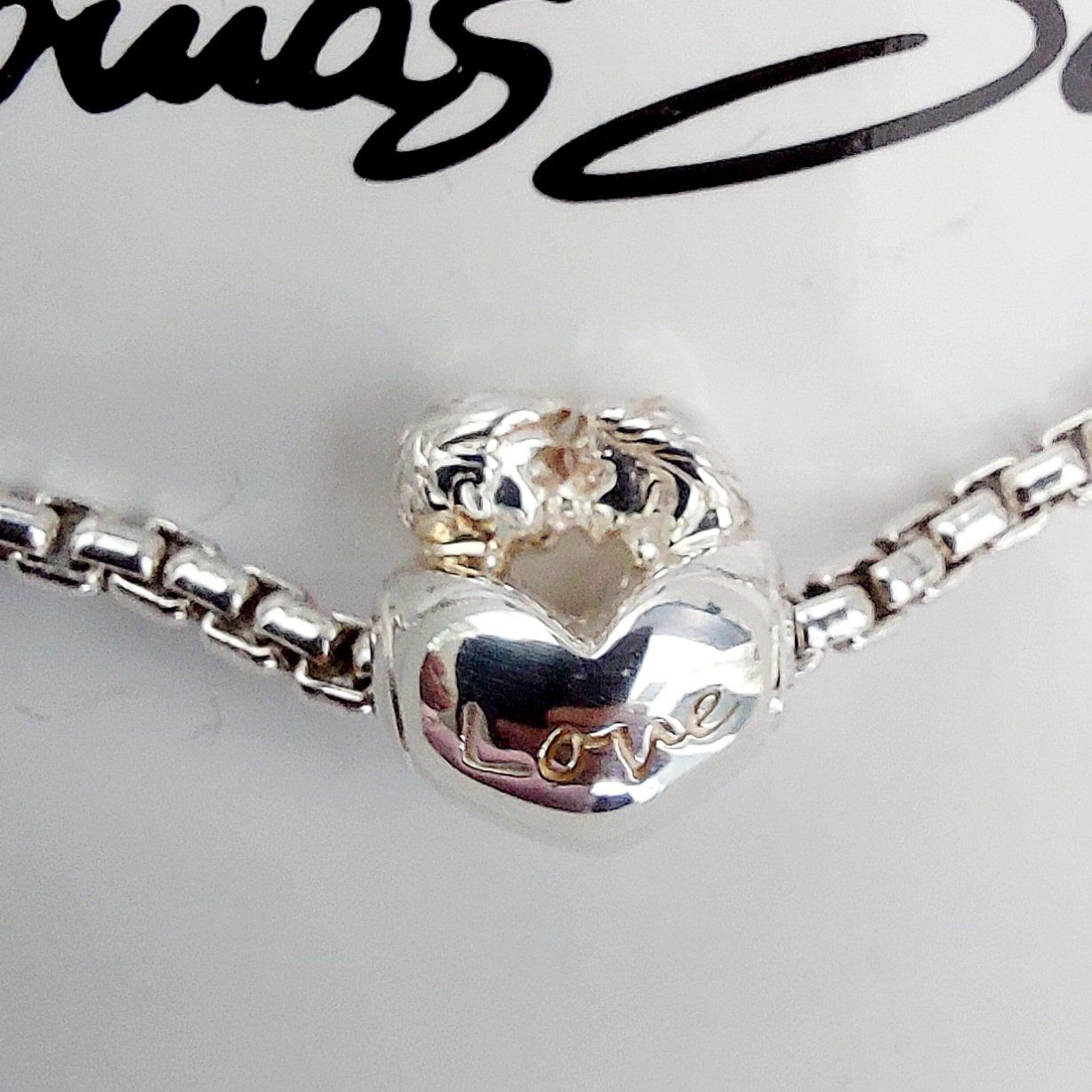 Thomas Sabo Ciondoli: Neu Thomas Sabo Bead love Silber 925 – Nuovo (secondo la descrizione) da Madetswil venduto da triforuz 2