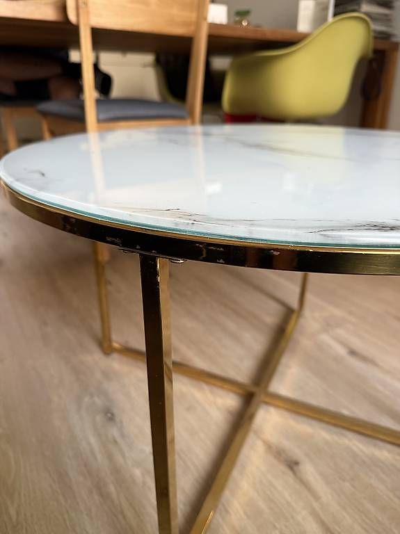 Tische: Couch Tisch - Marmor/Gold – Gebraucht aus Frauenfeld von Kim_M. 2