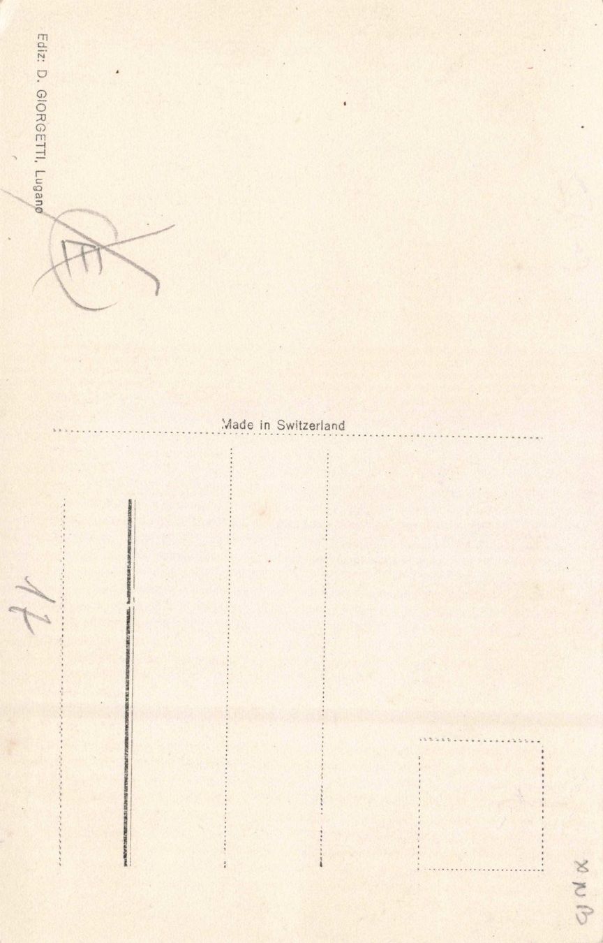 Cartoline postali: Morcote portici – Usato da Biasca venduto da Blenio71 1