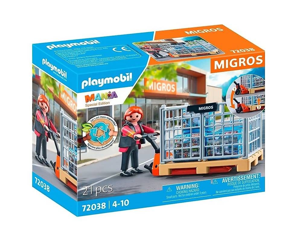 Playmobil Spielzeuge: Migros Playmobil "Kasse" sowie "Warenannahme" – Gebraucht aus Dürnten von Fuffli 3