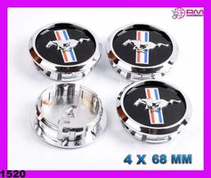 Mustang 68mm Radmitte Abdeckkappen