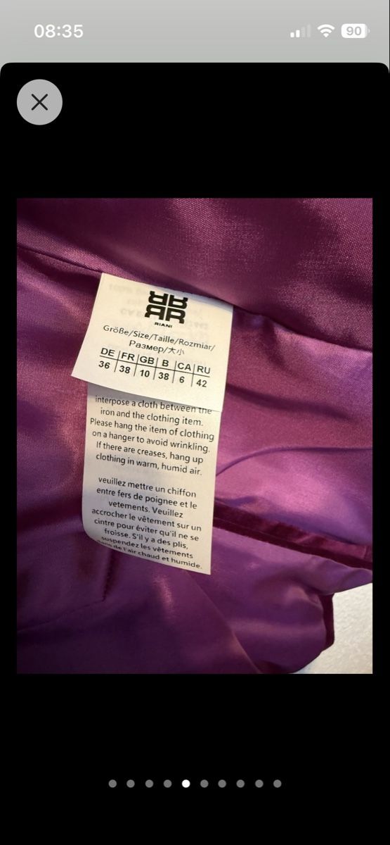 Riani Giacche: Samt Blazer Riani – Usato da Bern venduto da Snowtartine 5