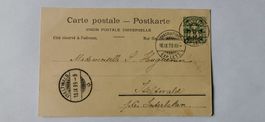 Postkarte 1899