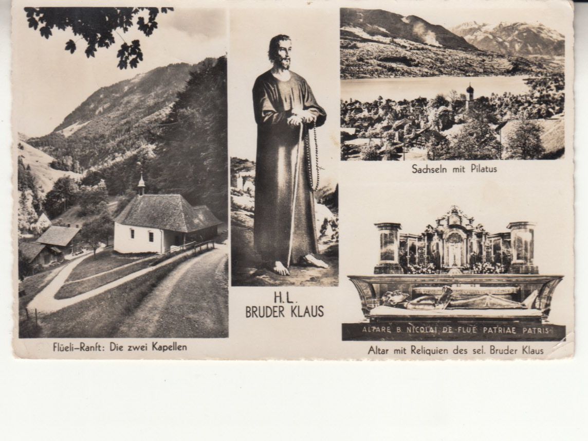 Cartes postales: Flüeli Ranft ca. 1950 – D'occasion à Bürglen TG par StampGraf