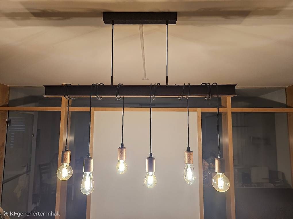 Set di tavolo e panche: Holzesstisch und Lampe – Usato da St. Gallen venduto da Musa_Akdil 2