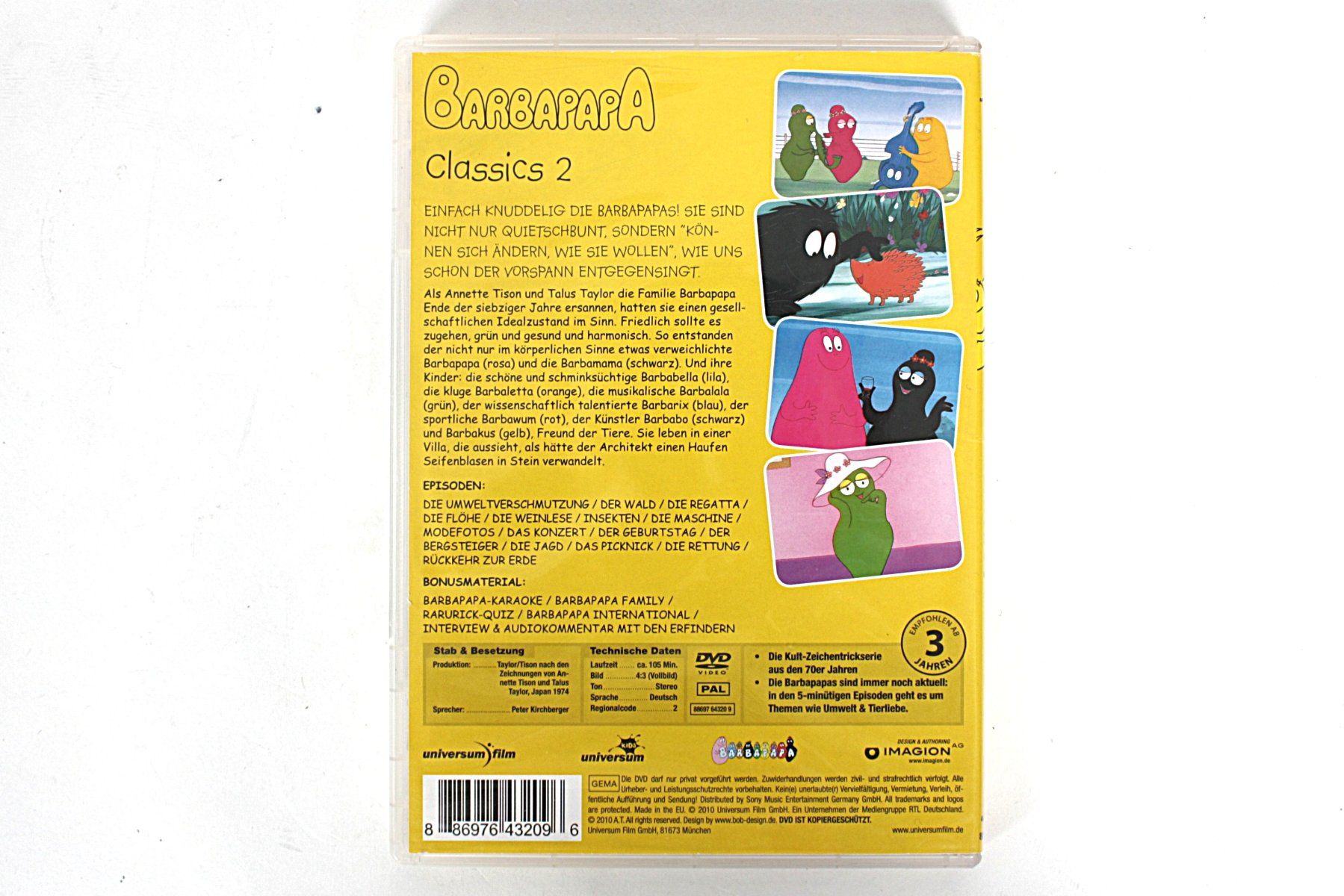 Tous les DVDs: DVD Barbapapa Classics 2 – D'occasion à Zollikofen par Restwert_Zollikofen 1