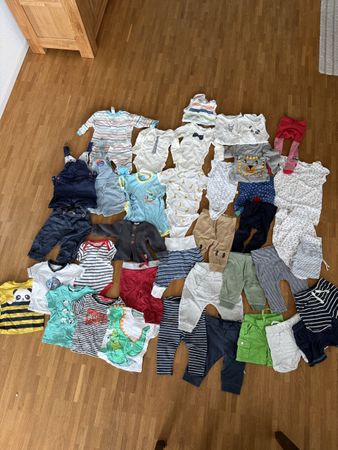 Grosses Baby-Kleiderpaket Gr. 62 (3 Monate), Frühling/Sommer