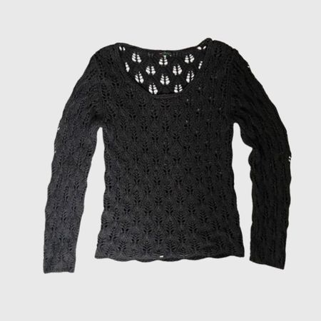Vintage knitted top, XS/S
