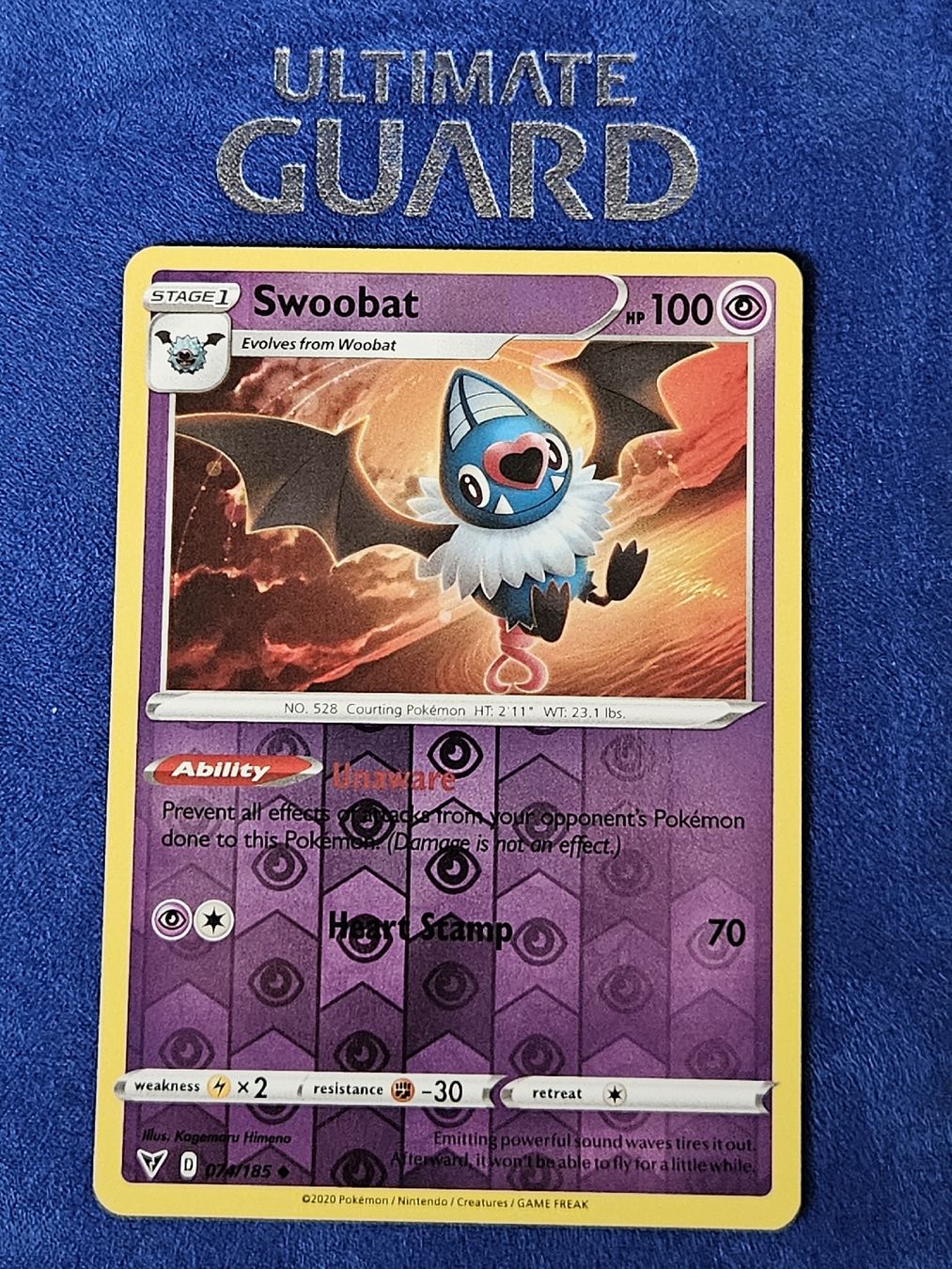 Pokémon Sammelbilder & Trading cards: Pokemon TCG - Swoobat EN reverse Holo – Neu (gemäss Beschreibung) aus Lyss von DeaDiLuna