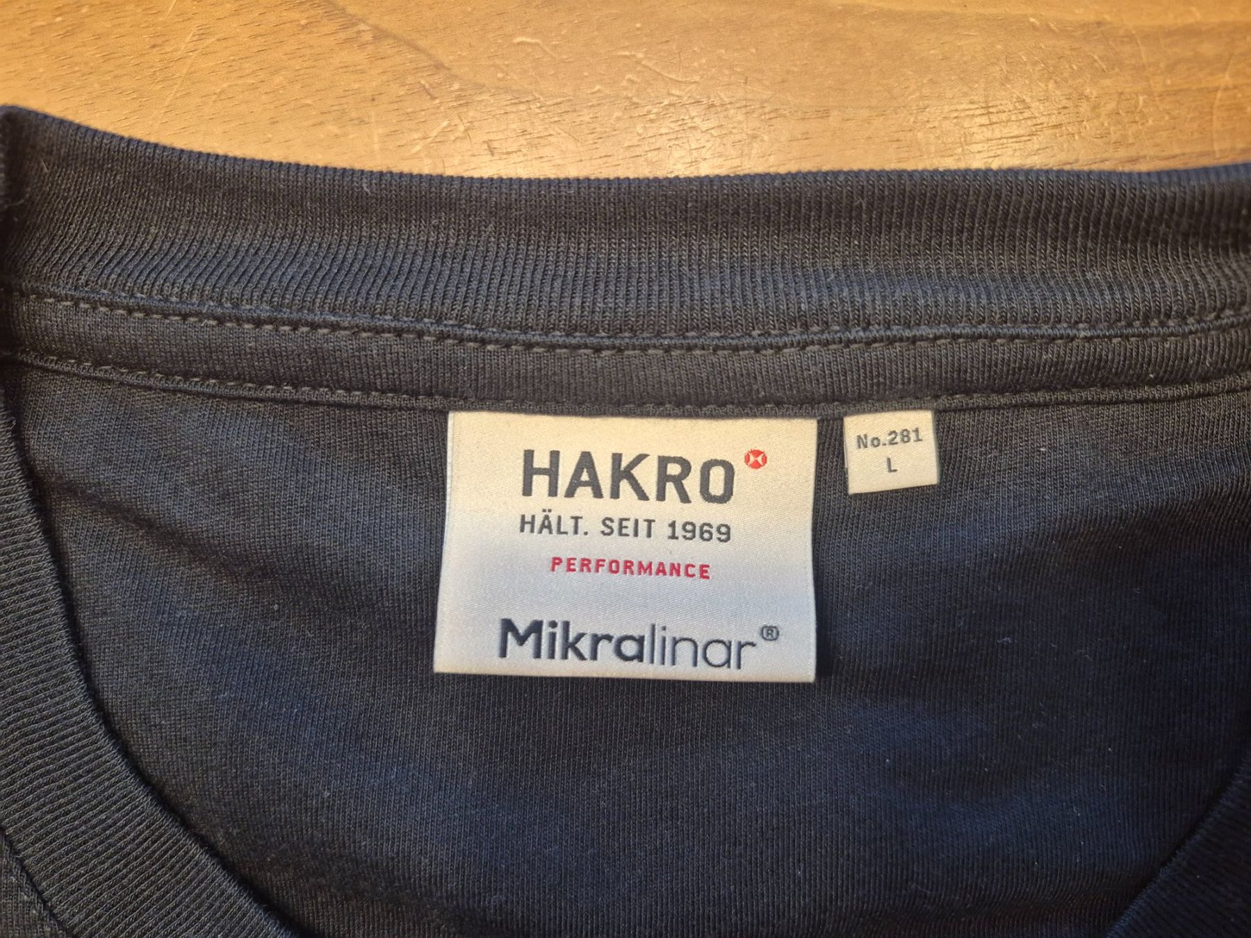 T-shirt: Hakro T-Shirt, Gr. L, Neu – Nuovo (secondo la descrizione) da Lengnau AG venduto da Mefari 2