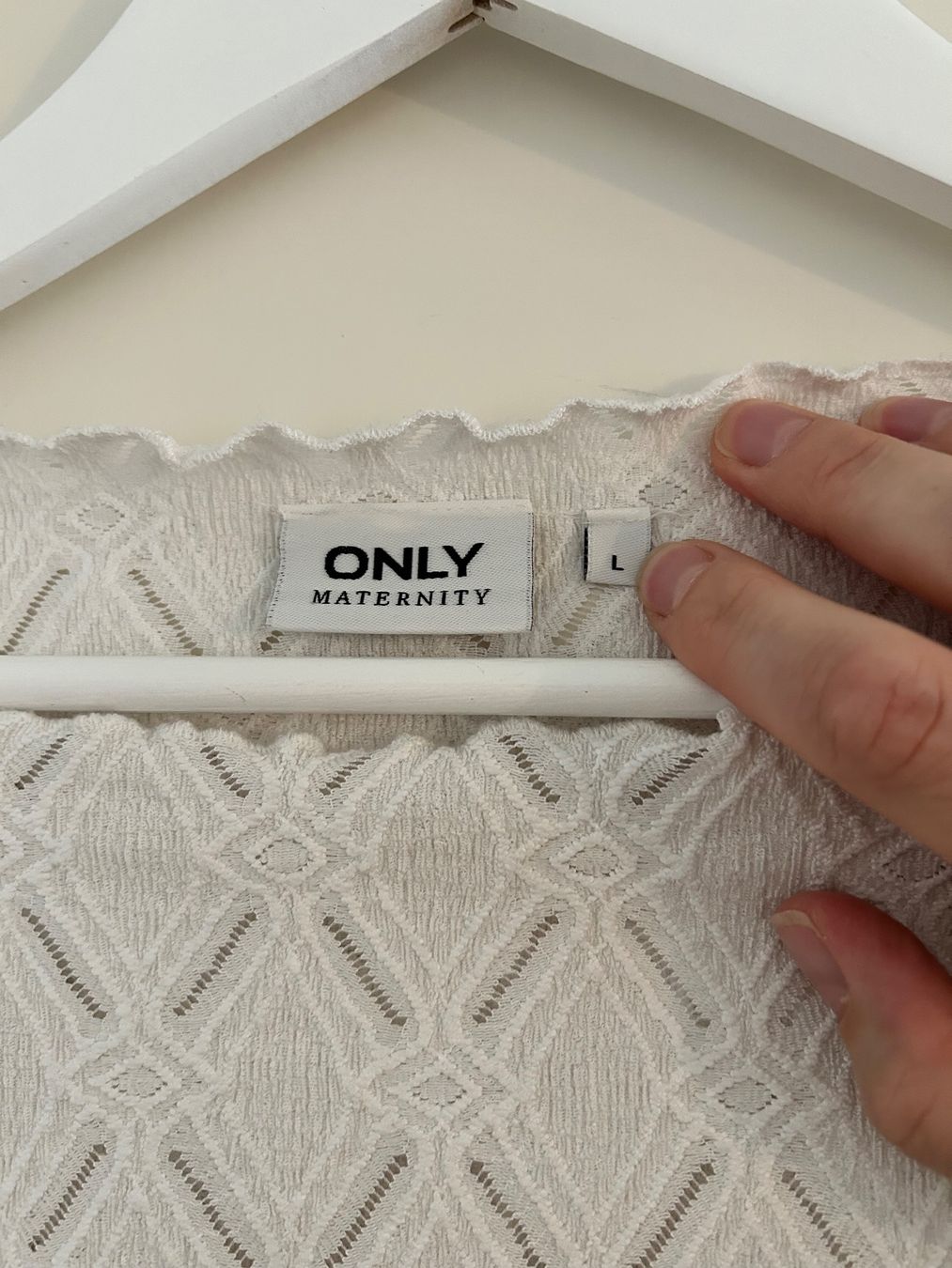 Only Top: Umstandstop Shirt weiss – Nuovo (secondo la descrizione) da Zürich venduto da predisha 1