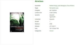 Atrocious - DVD