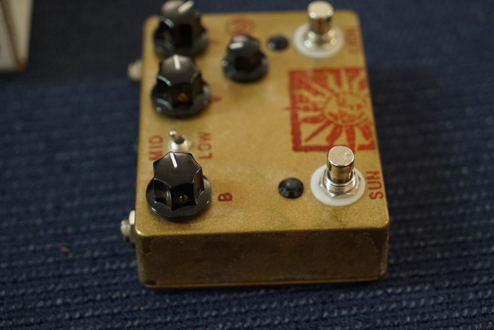 Analog Man Sun Lion Fuzz Booster Pedal ultra rar (D'occasion