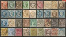 36 Timbres Anciens  ( France )