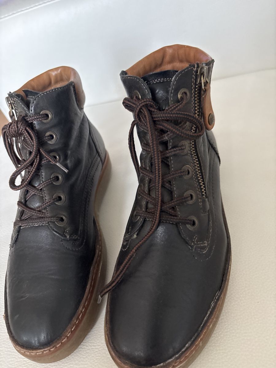 Paul Green Scarpe da donna: Schwarze Paul Green Winter Boots,  gr.5 – Usato da langenthal venduto da rundholz7 6