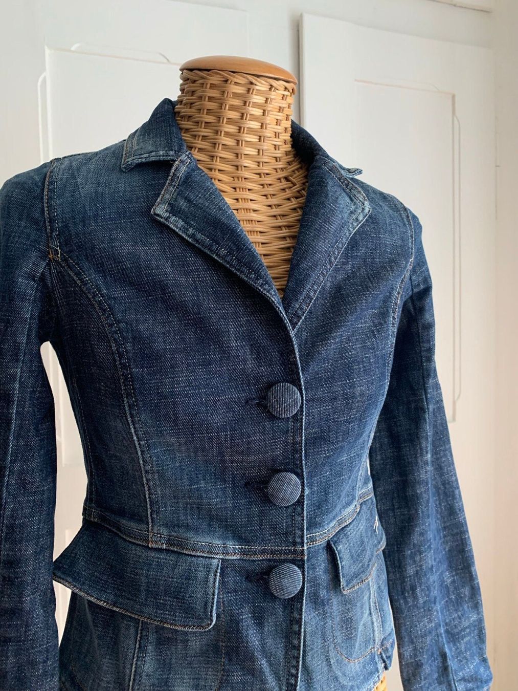 Giacche: JACOB COHEN - Jeansjacke blau S – Usato da Zürich venduto da Diazaio 1