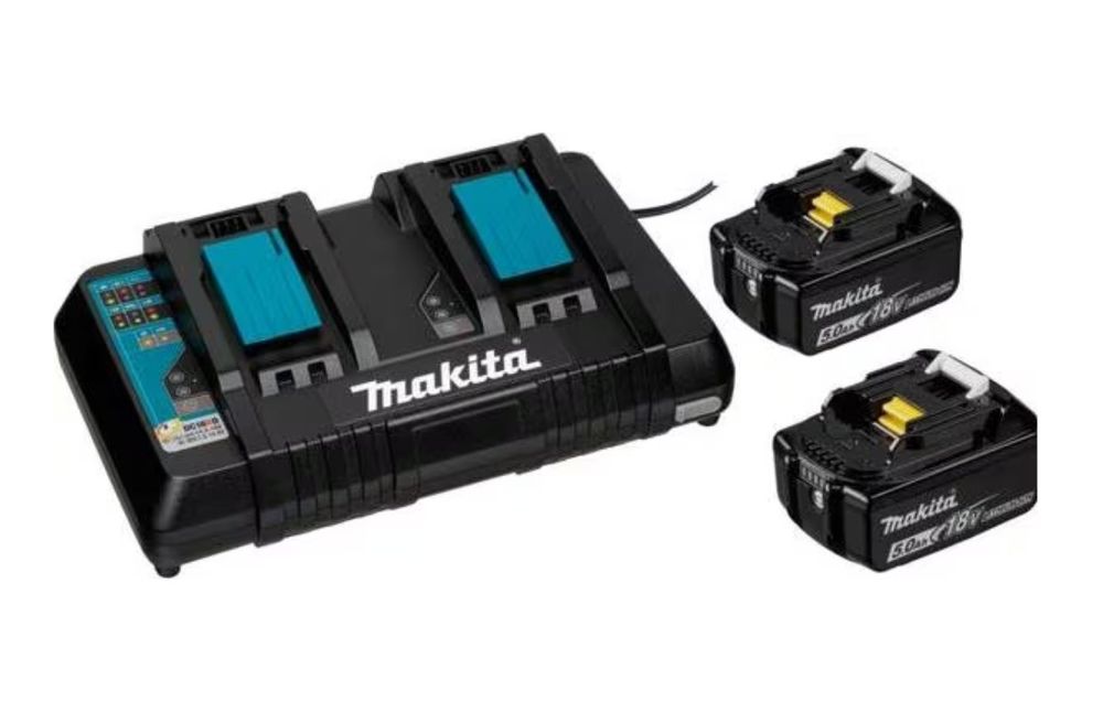 Original Makita Ladegerat Mit 2 Akkus 5ahnull