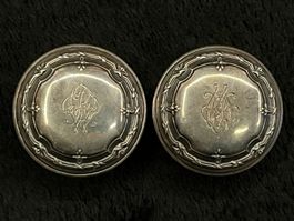 2 Dösli Silber 800 925