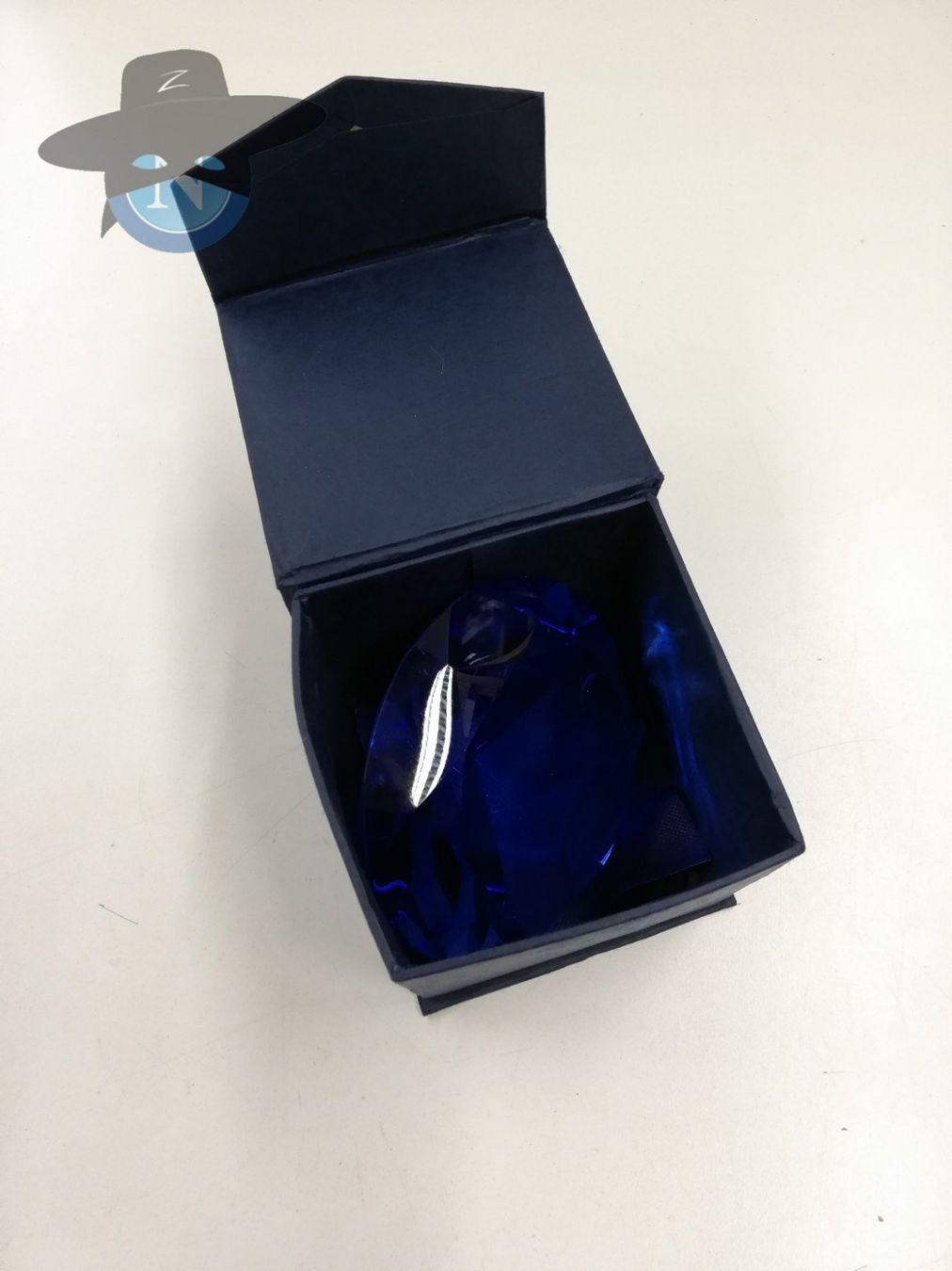 Tutte le decorazioni: Glas Diamant - blau / 10 cm – Usato da St. Gallen venduto da zorro_dc 3